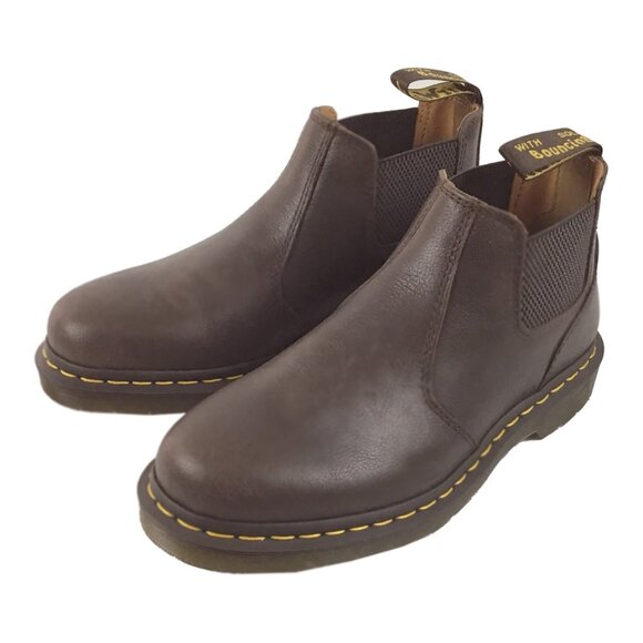 Dr. Martins 2976 Lo Rogue Leather Chelsea Boots - Picture 6 of 10